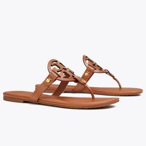 Brown Tory Burch Miller Sandal (Size 9.5)